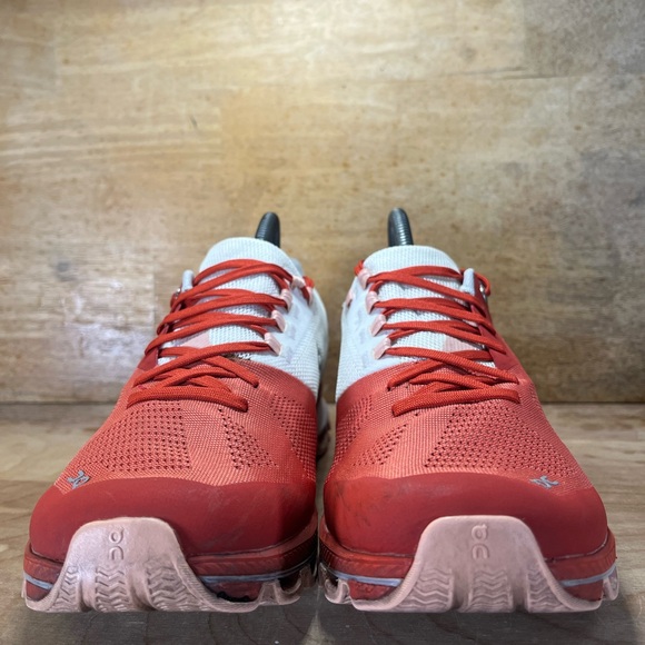 On CloudSurfer 6 REFLECTIVE Womens Size 9.5 Running Shoes Sneakers Dark Coral - Picture 2 of 12